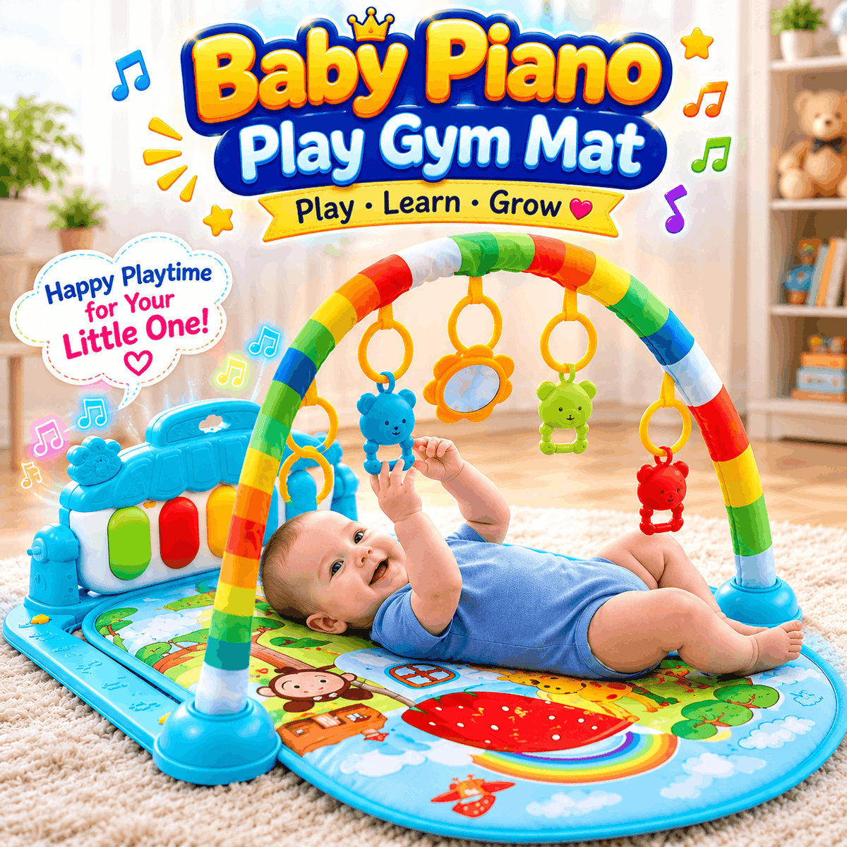 Baby Gym Piano Mat
