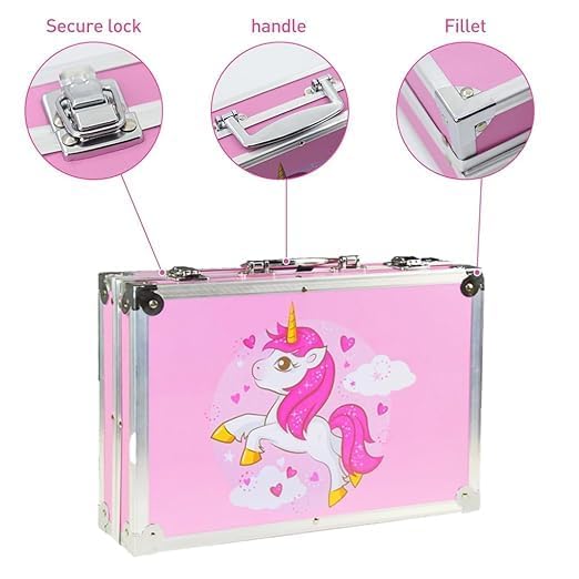 145 Unicorn Drawing Suitcase