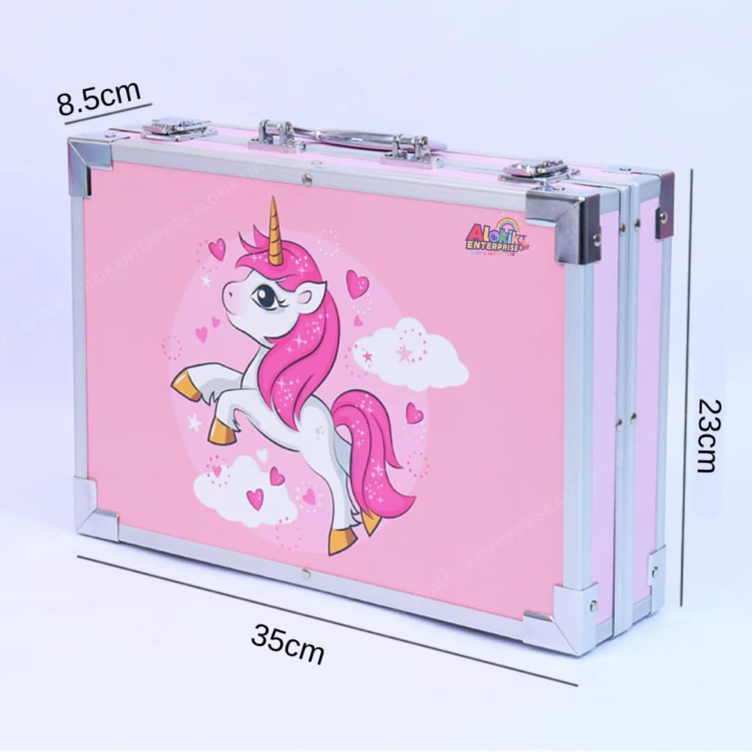 145 Unicorn Drawing Suitcase