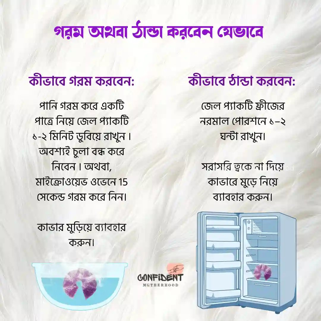 Breast Hot and Cold Therapy packs(2pcs)